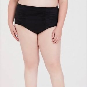 Torrid High Waisted Black Bottoms
